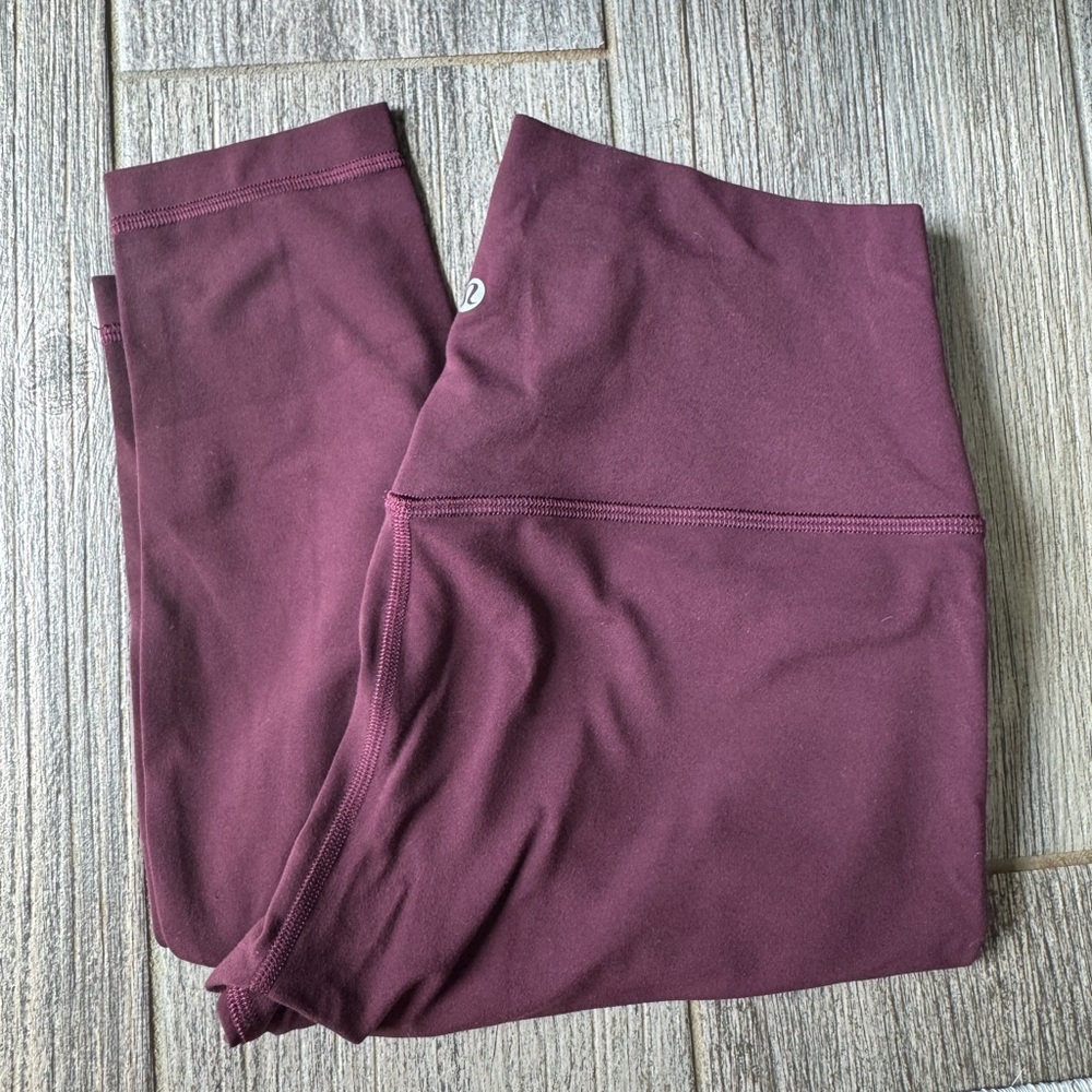 Lululemon Athletica Deep Purple Leggings